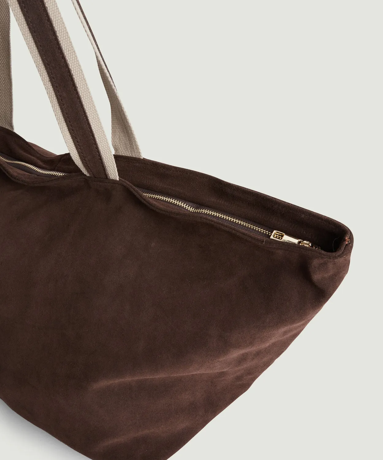 Rodier borsa tote Lou grande pelle marrone scuro
