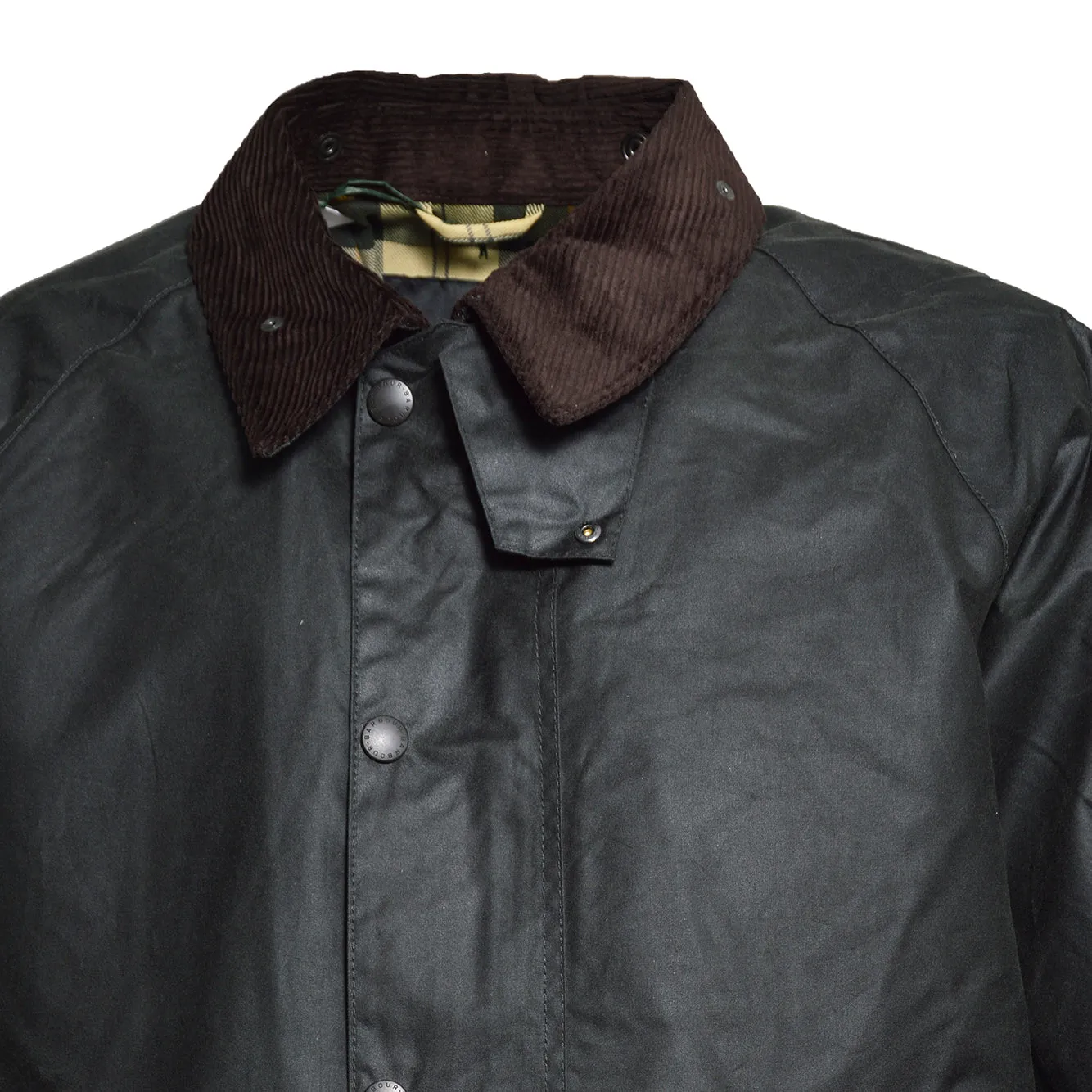 Barbour MWX1678 Transport giubbotto verde oliva cerato