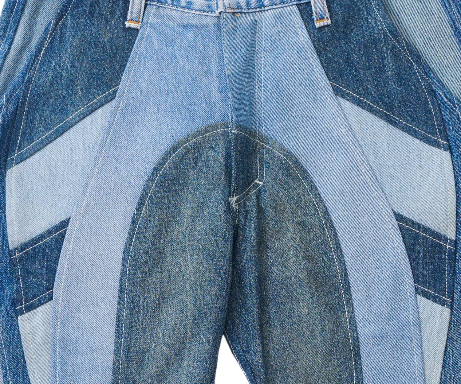 Marcello Pipitone Olimpia 5 jeans loose azzurro riciclato