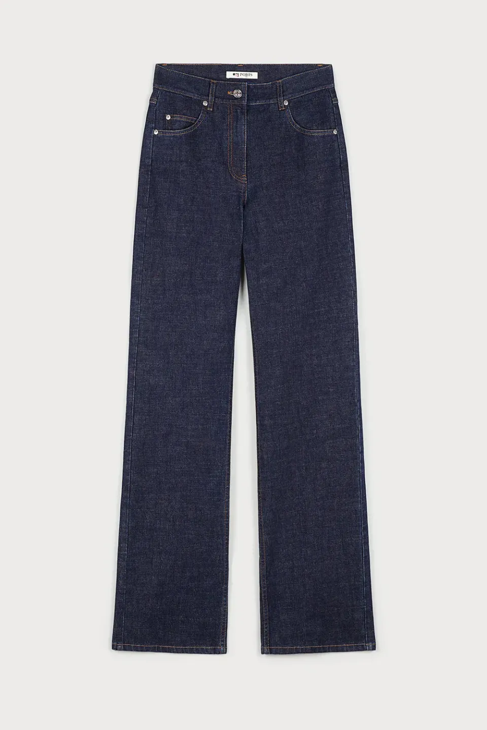 Ports 1961 FW25 jeans regular indaco denim elasticizzato