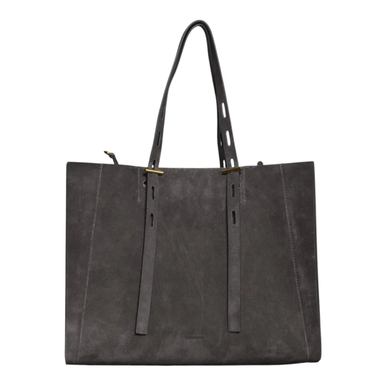 Minobossi Promise PRPAULETTESUEDE borsa a mano marrone pelle