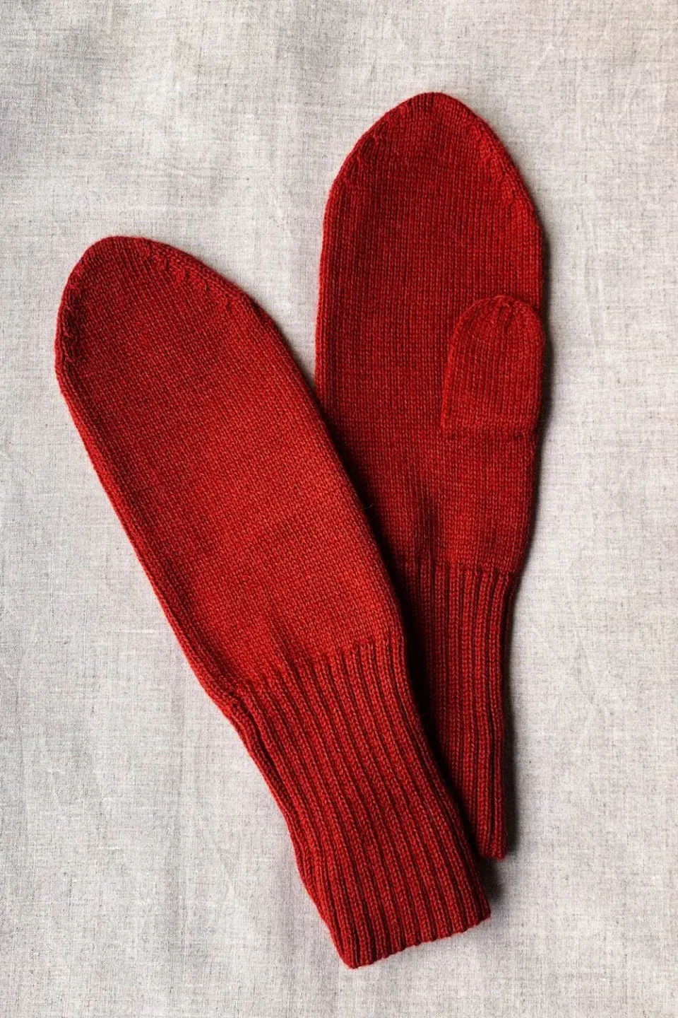 Jyoti Fair Works Paita muffole lana alpaca rosse