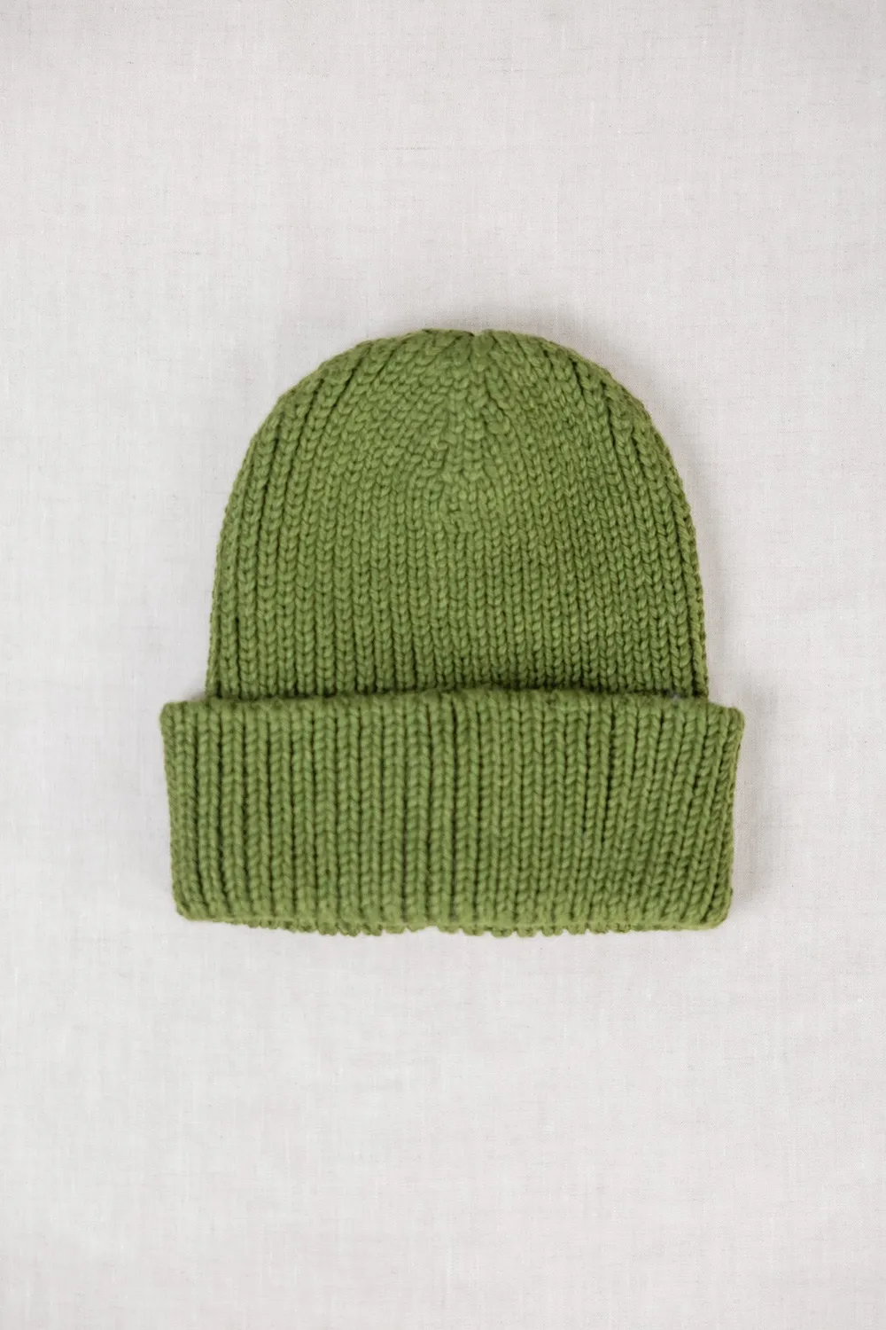Jyoti Anatico Berretto Baby Alpaca Verde Caldo