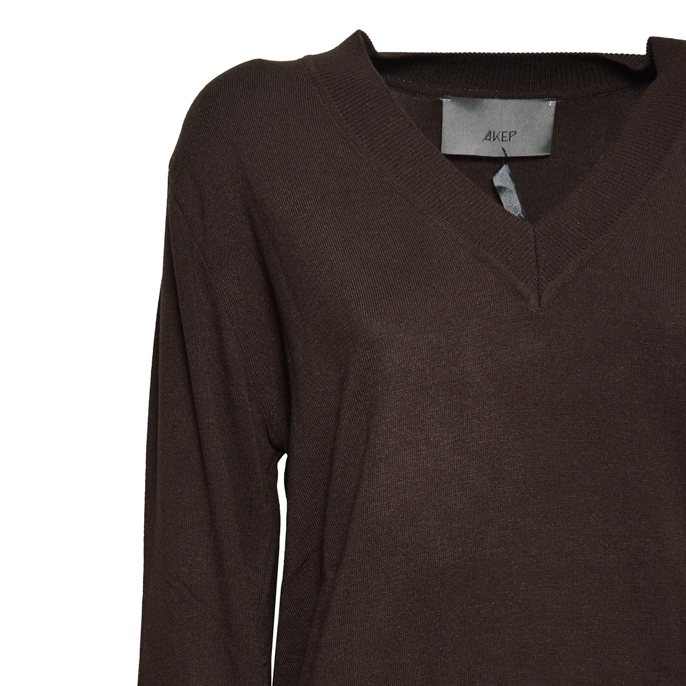 Akep Soft Nina MGKD15149 cardigan caffe ricamo