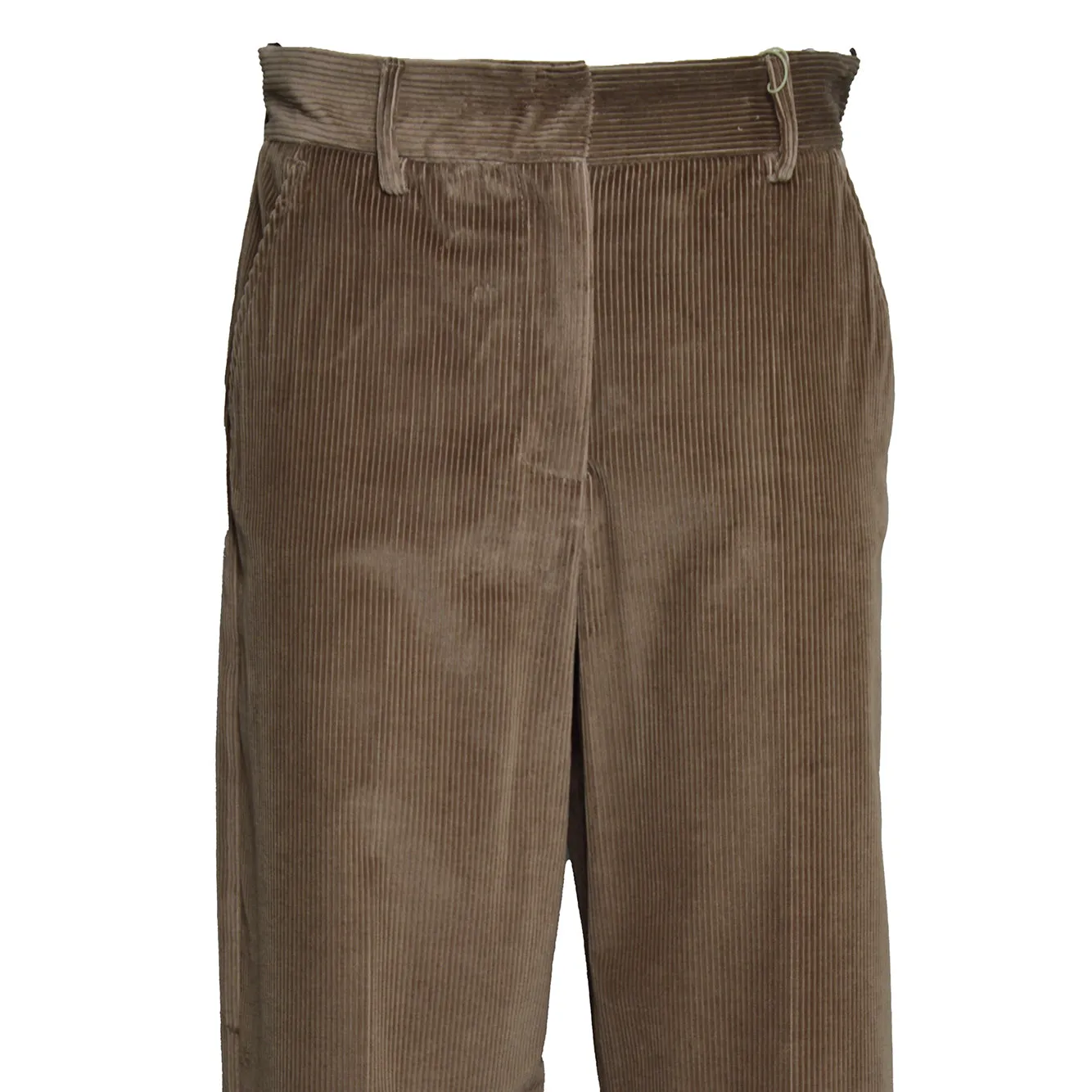 Max Mara Weekend Tania pantaloni donna marrone cotone