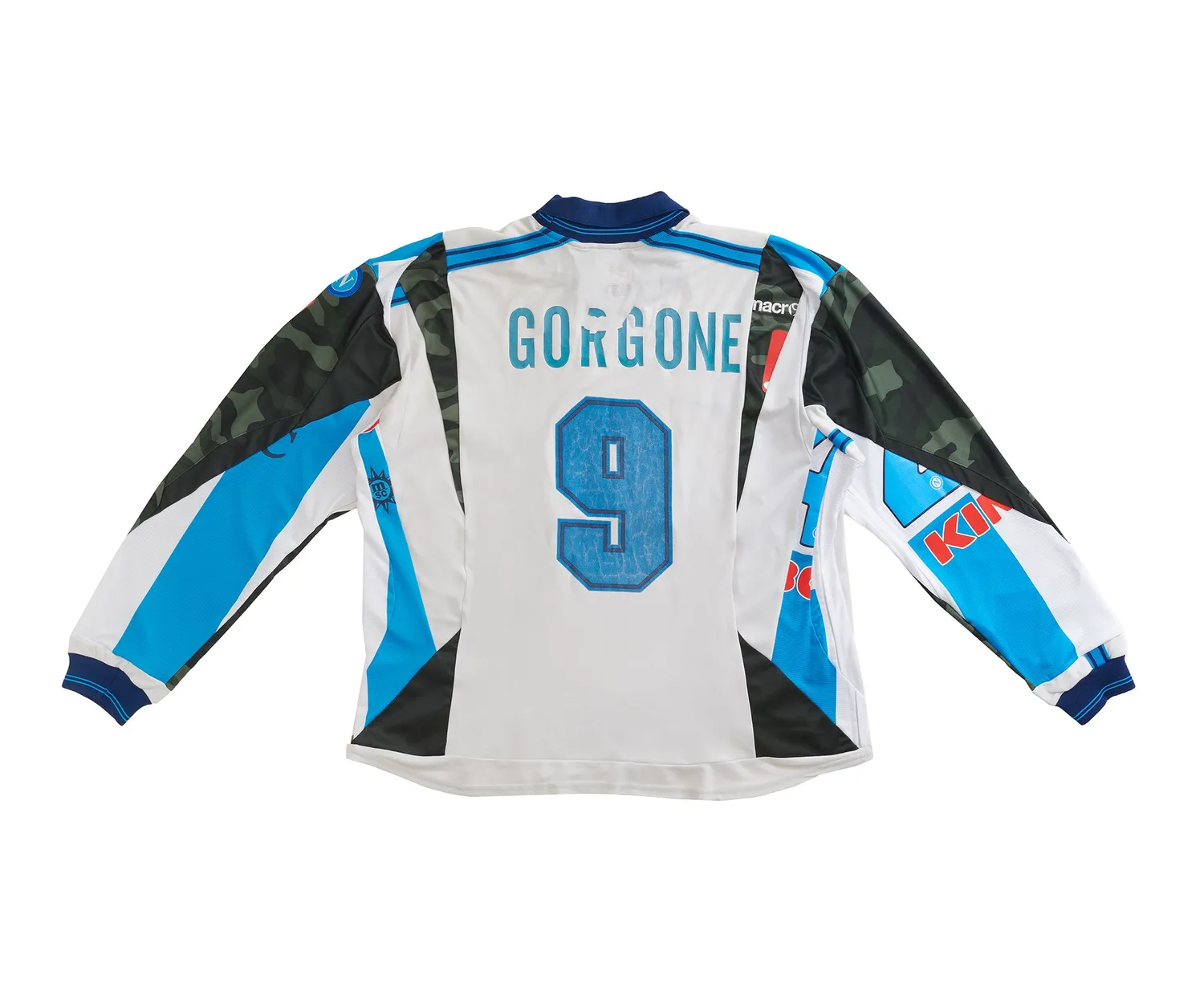 Marcello Pipitone Napoli 99.21.20 maglia calcio riciclata L