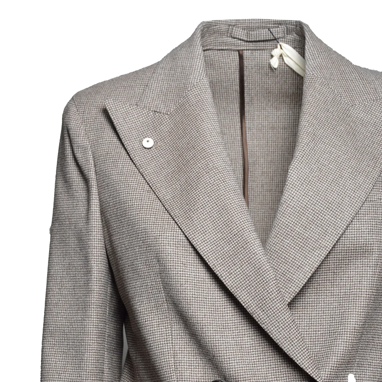 L.B.M. 1911 21606350601 giacca marrone sartoriale