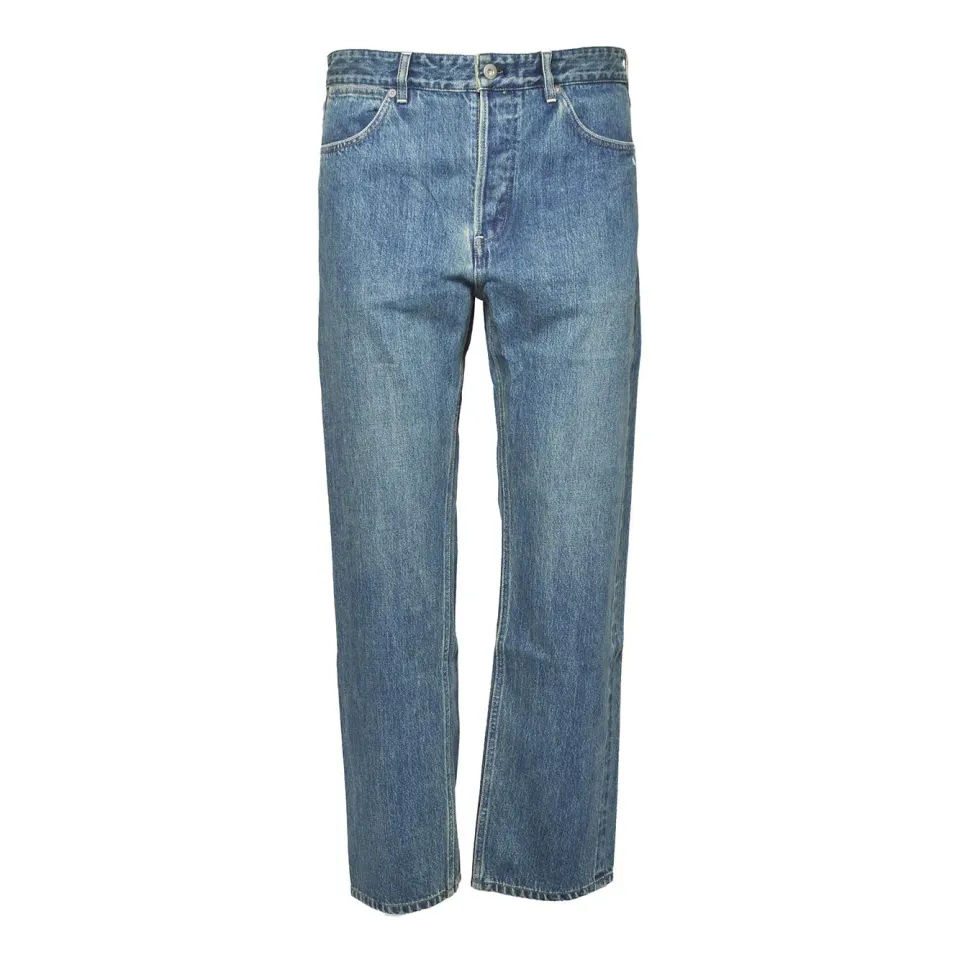 Jil Sander J47KA0266J45291 Jeans Uomo Blu Cotone