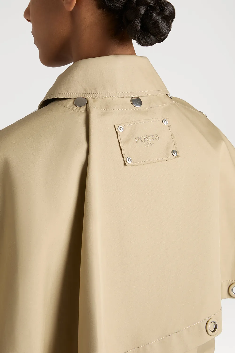 Ports 1961 PW225JDB01 trench beige asimmetrico