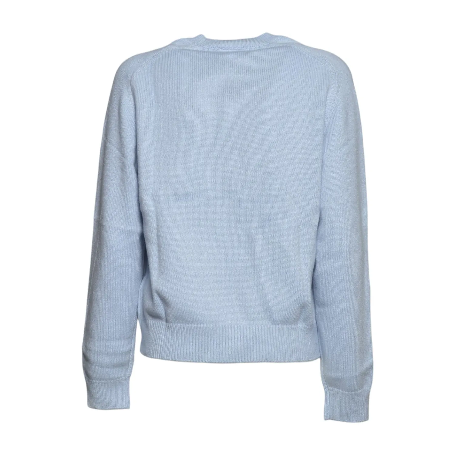 Diesel Junior J02931 KYAYX cardigan azzurro lana cashmere