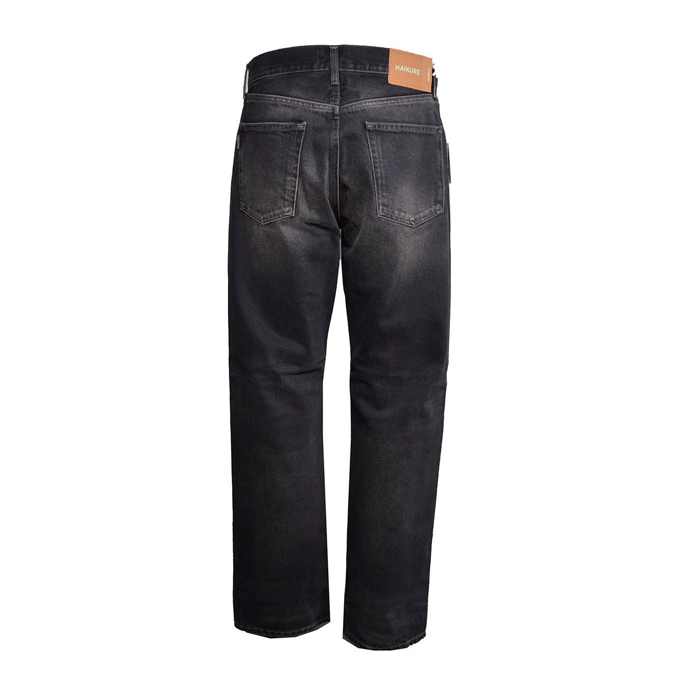 Haikure Achilles HEM03268DF119L0938 jeans nero vintage