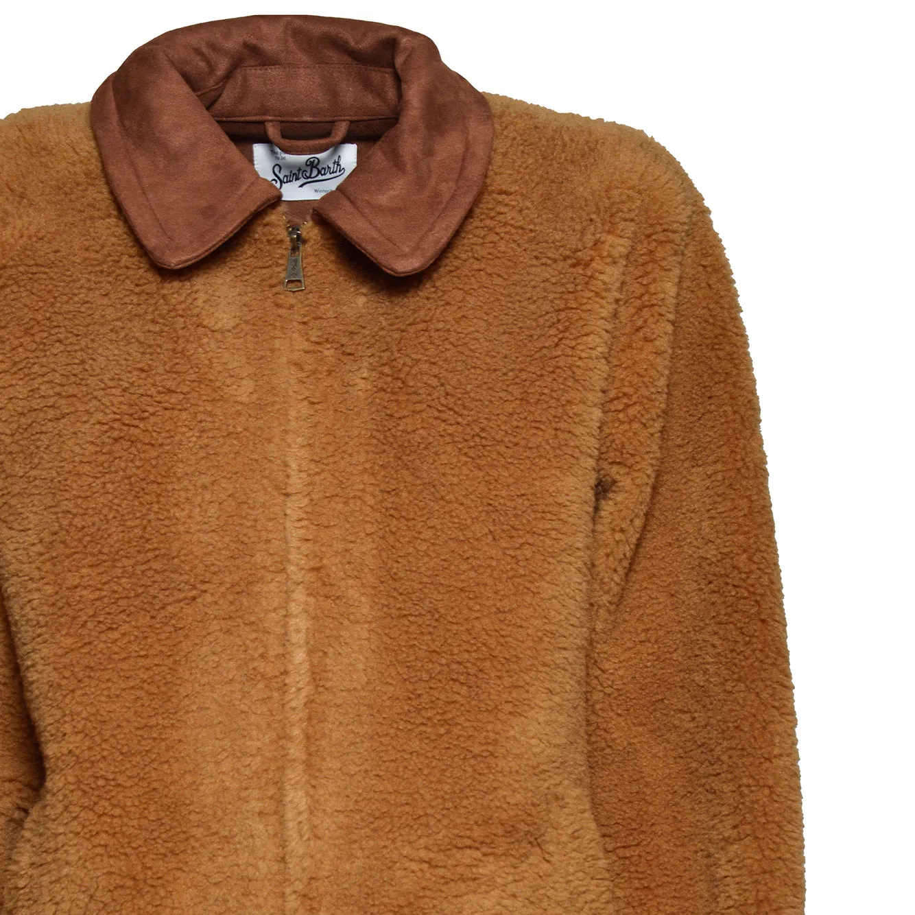 Saint Barth Abel ABE003 bomber teddy cammello ragazzo