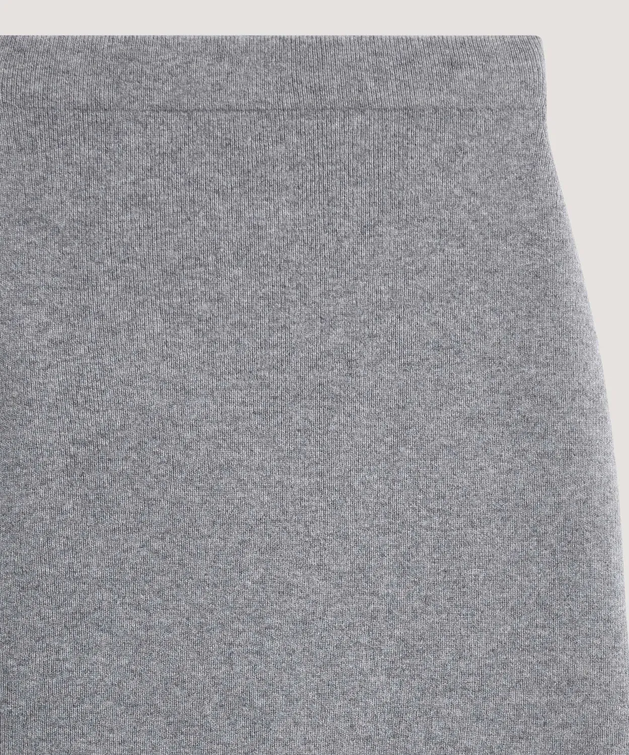 Rodier gonna midi lana cashmere grigio donna