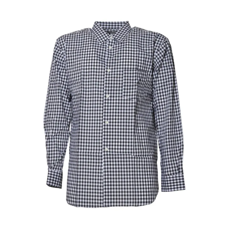 Comme Des Garcons Shirt FZB020PER camicia nera cotone
