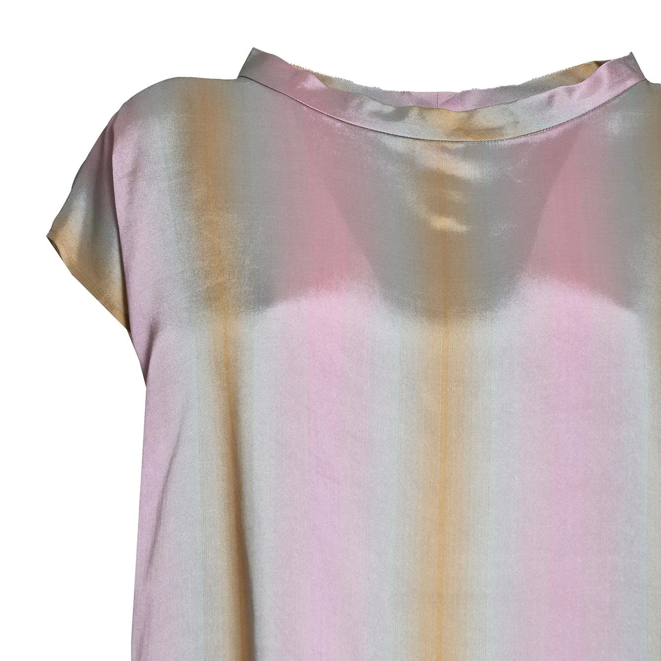 Aspesi 5640P098 top multicolore viscosa seta donna