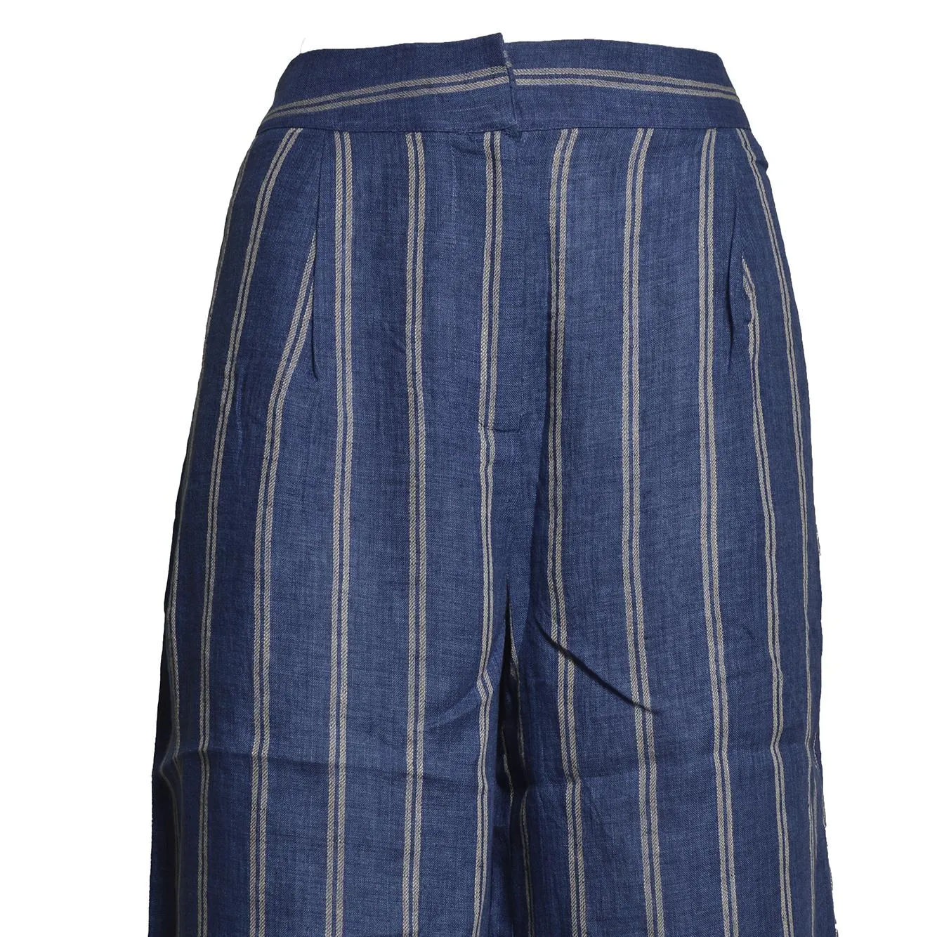 JcSophie L3057LEROY pantalone blu righe bianche