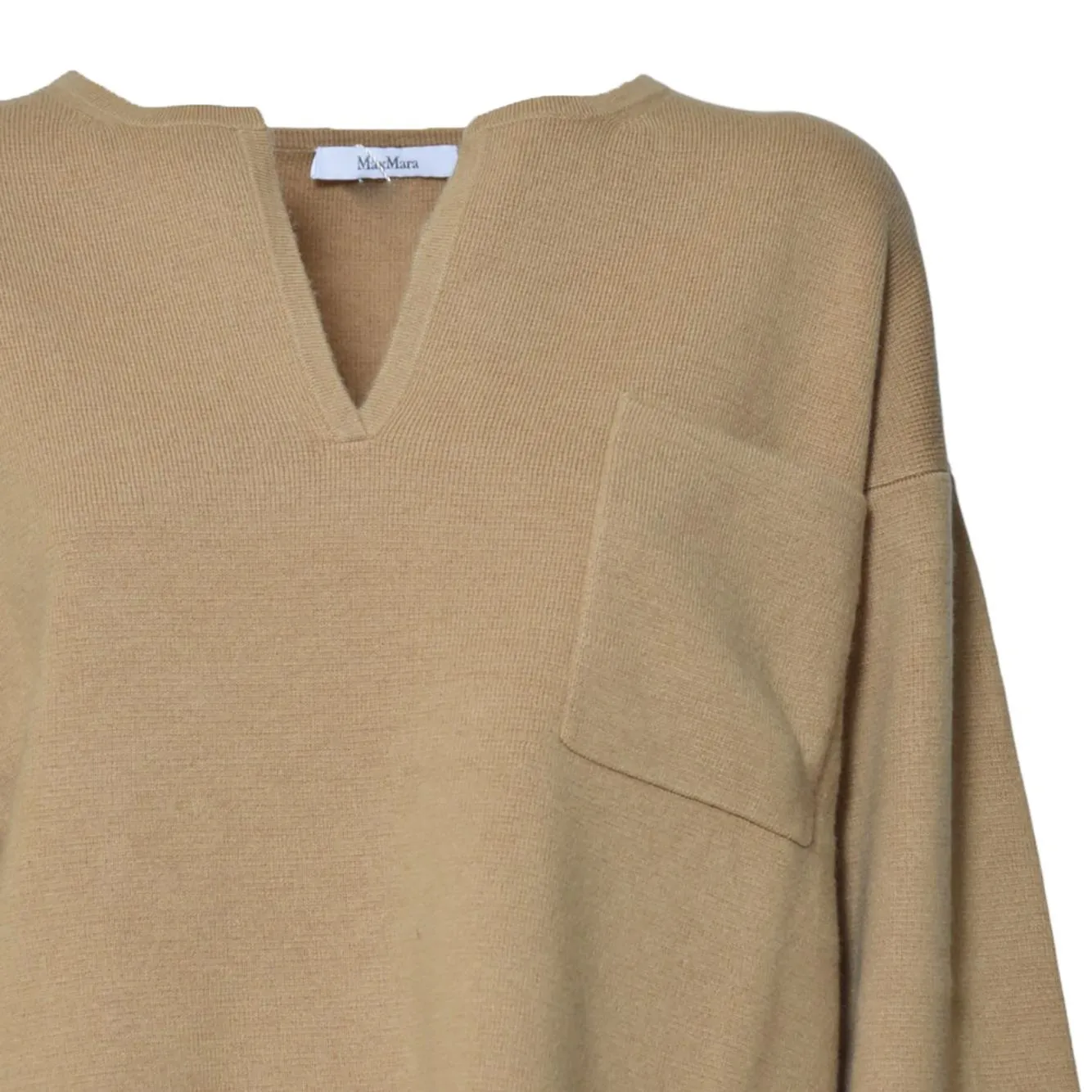 Max Mara Zibello cardigan cammello lana cashmere