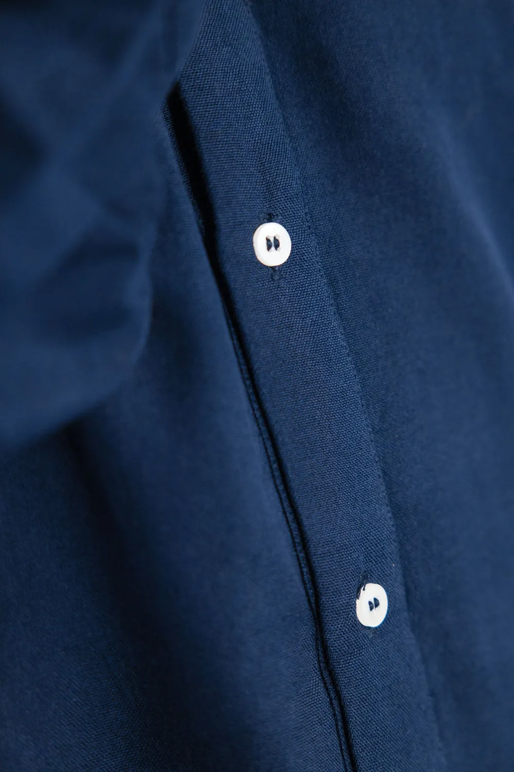 Jyoti Himat camicia cotone blu notte