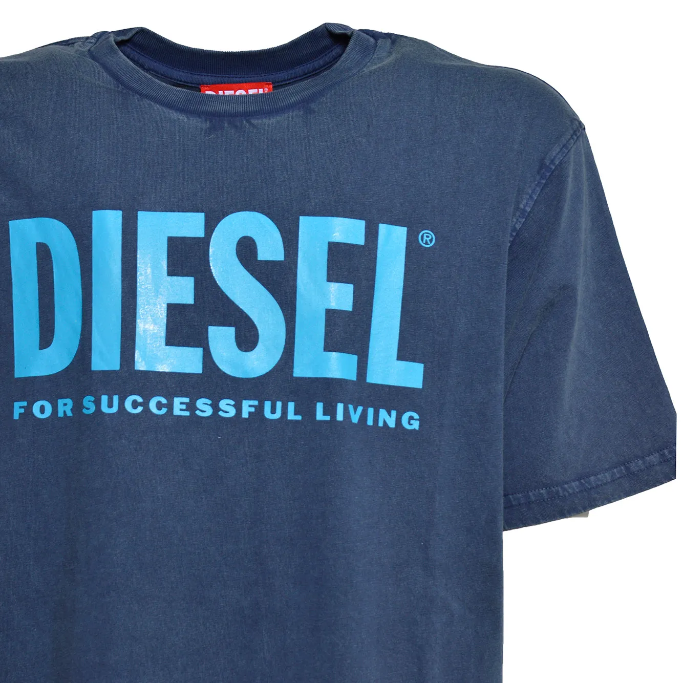 Diesel Junior J02967 Tisel t-shirt cotone blu 14A