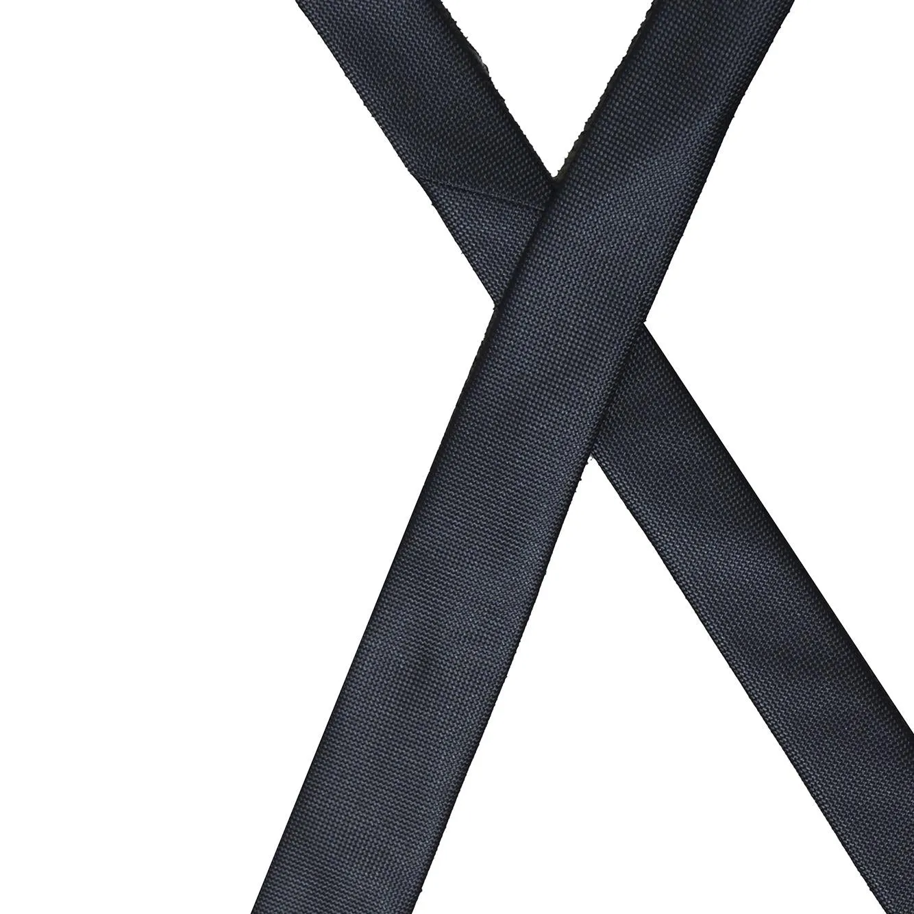 Roberto Clerici Nido Ape cravatta nera seta 7.5 cm