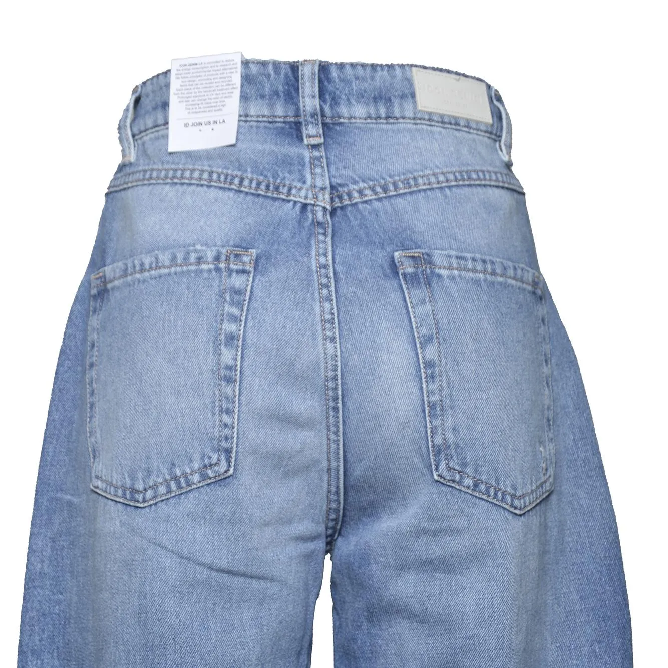 Icon Denim Poppy jeans donna denim blu 100% cotone