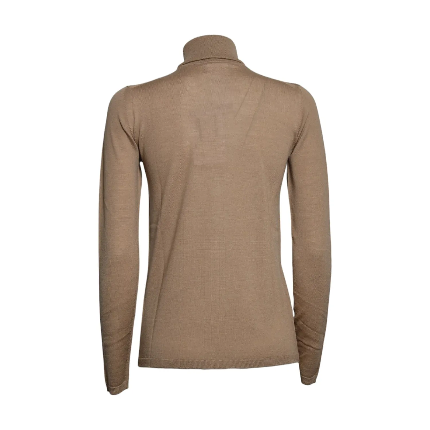 Max Mara Saluto cardigan cammello lana vergine
