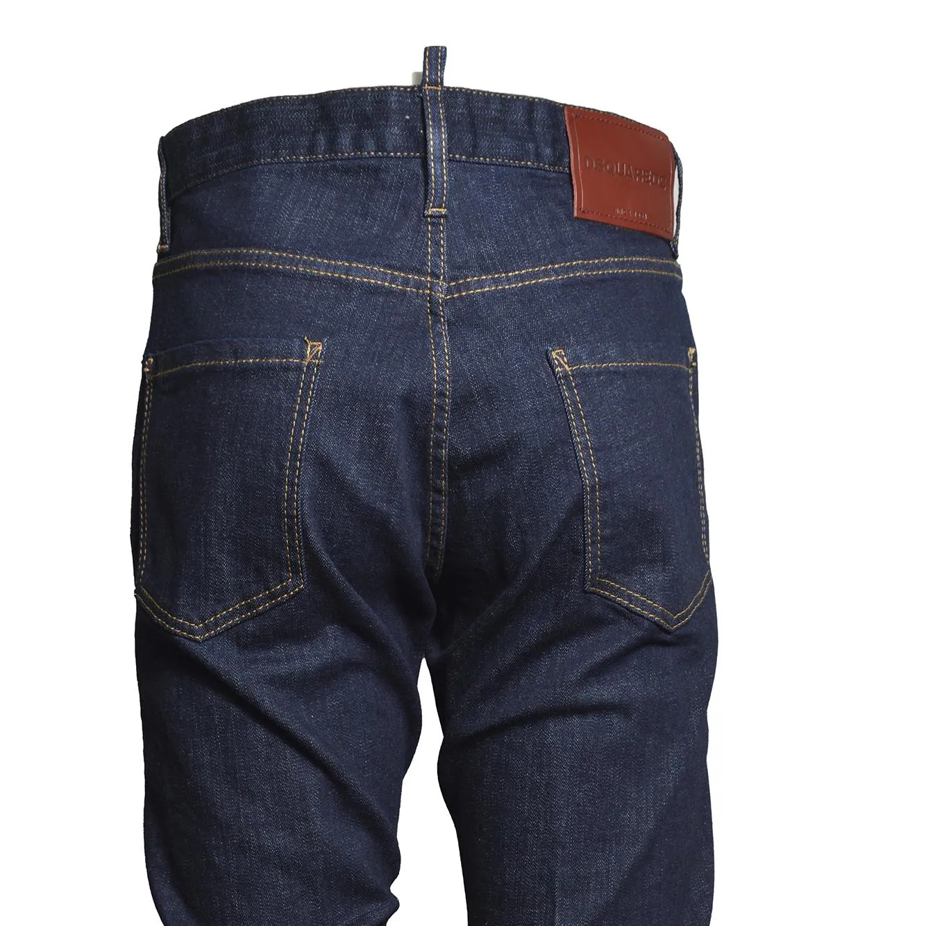 Dsquared2 S74LB1893S30664 Teddy jeans denim blu stretch