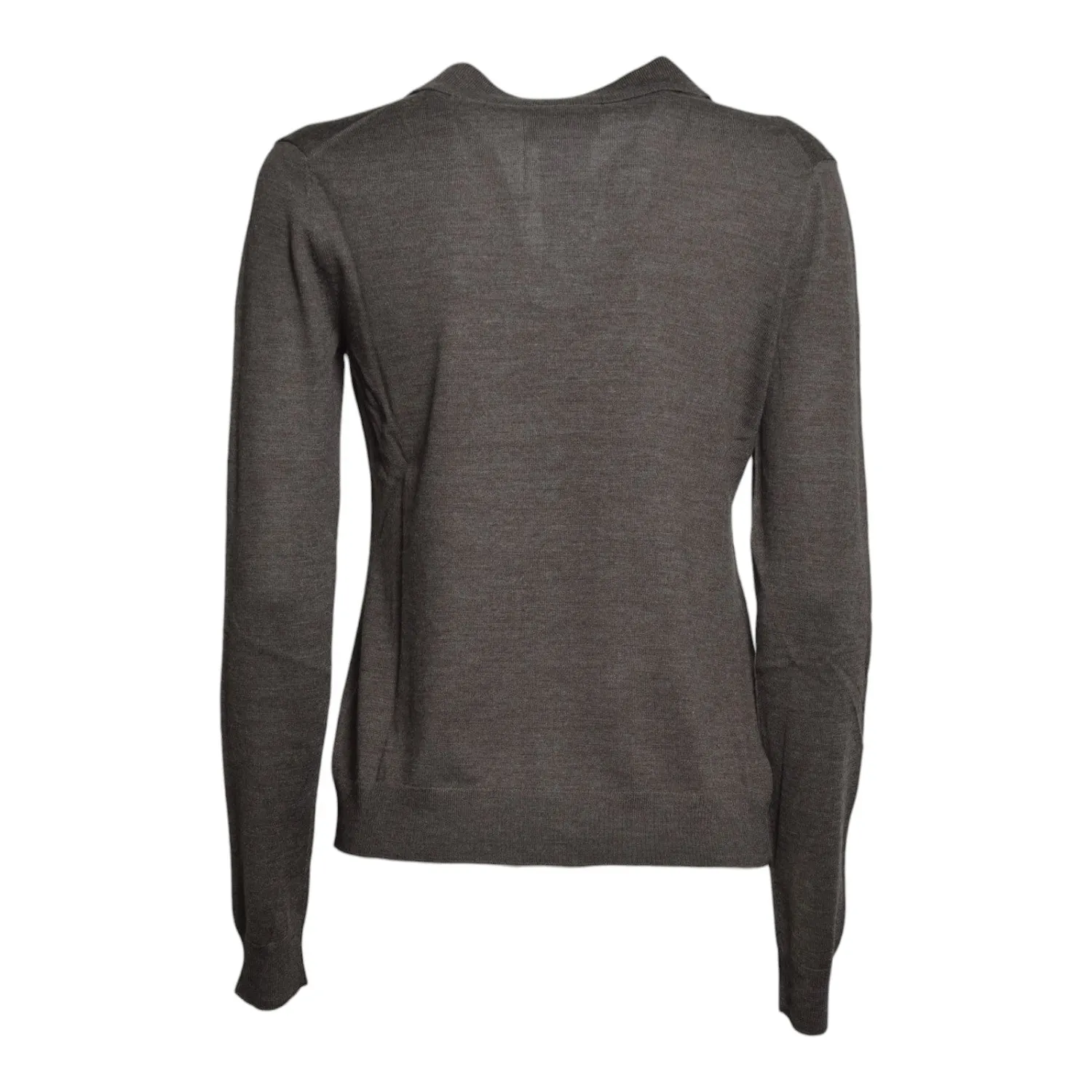 Max Mara Weekend cappa cardigan marrone lana