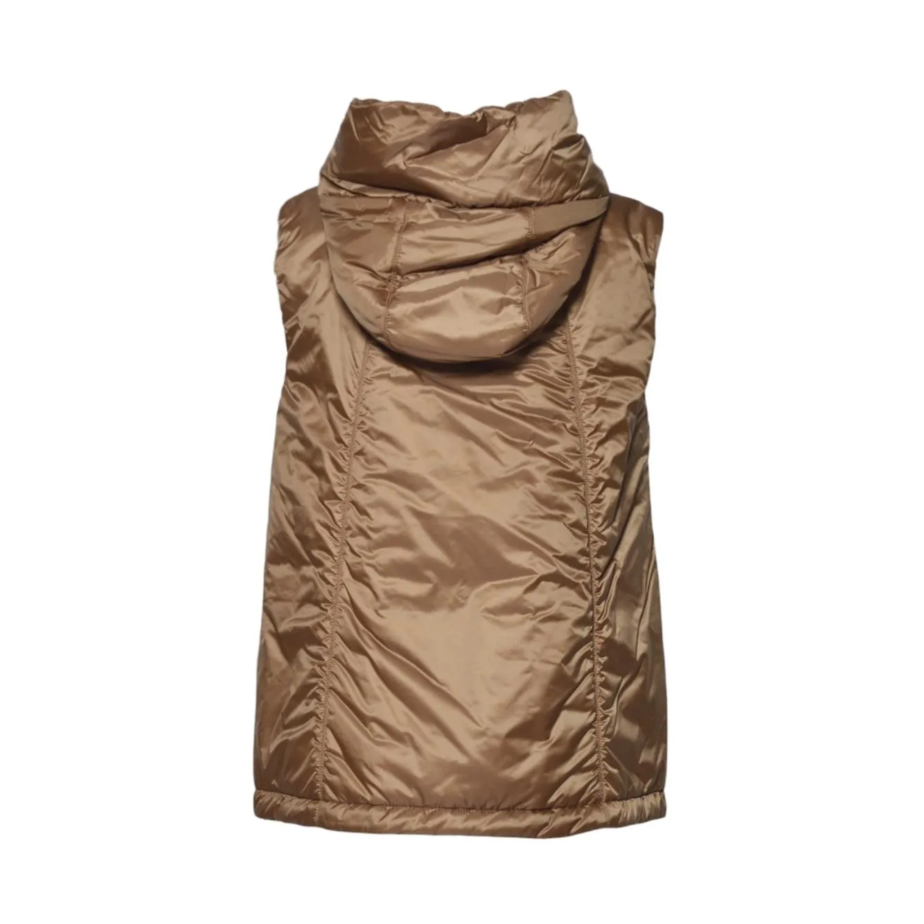 Max Mara The Cube Greengo piumino smanicato caramello
