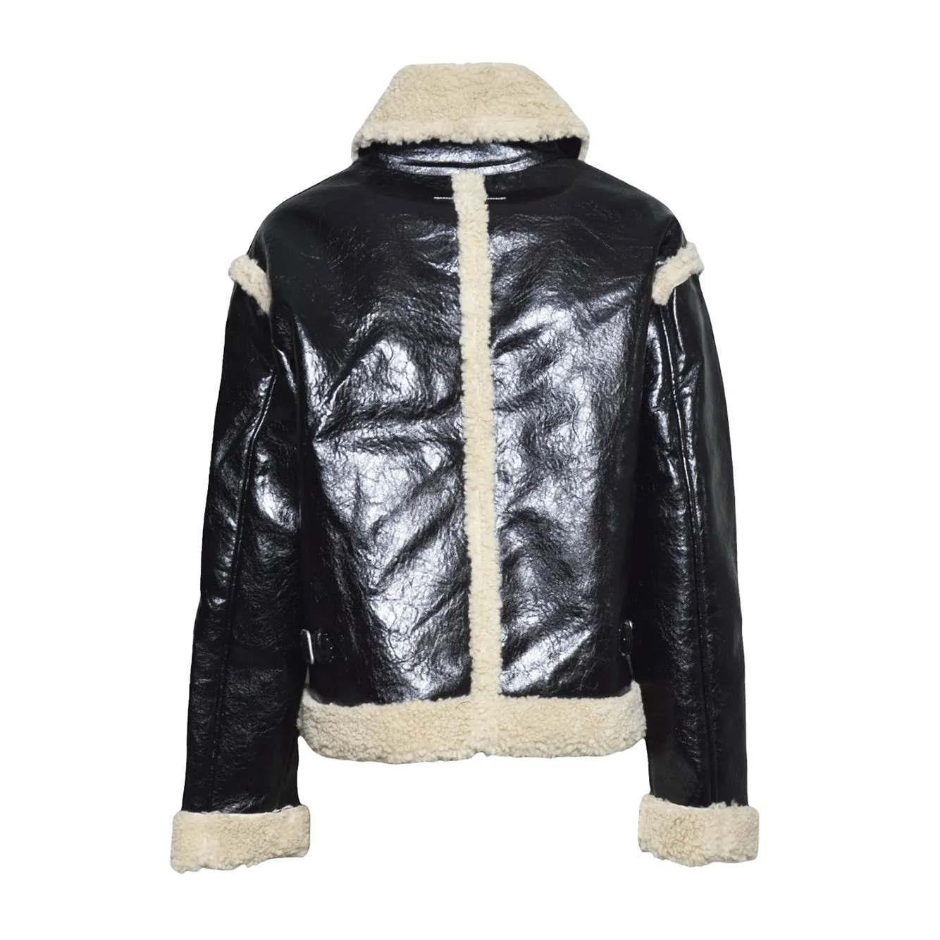 MM6 Maison Margiela Junior M61126MM08J Giubbotto Nero Poliestere