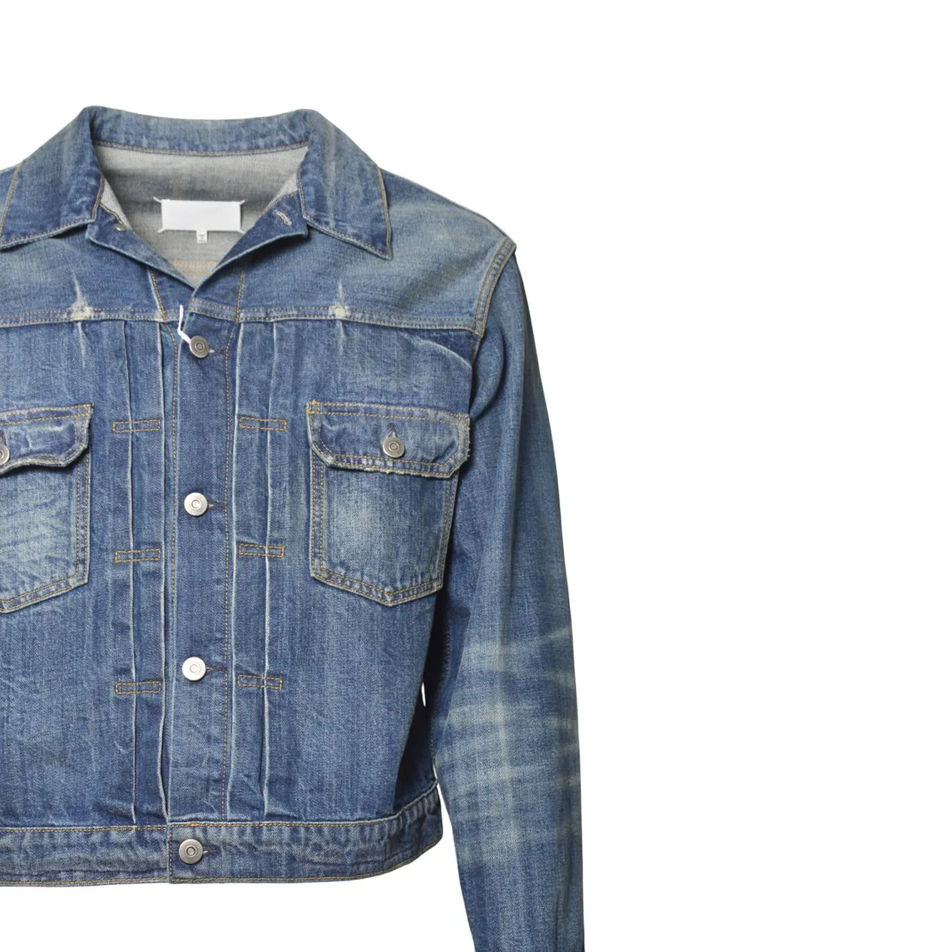 Maison Margiela S67AM0092M30037 giubbotto jeans denim