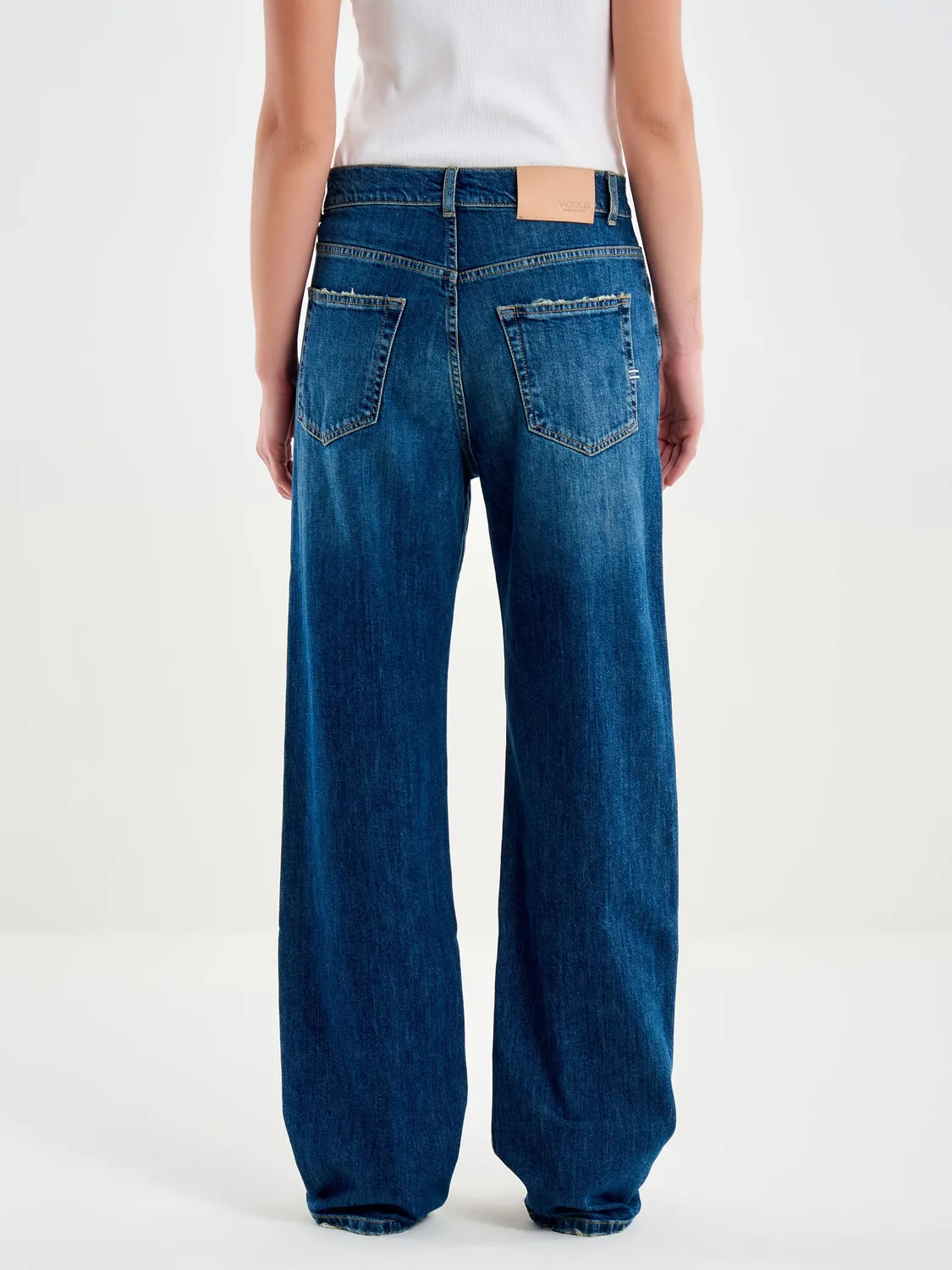 Vicolo Jeans Relaxed Fit Adriana Blu