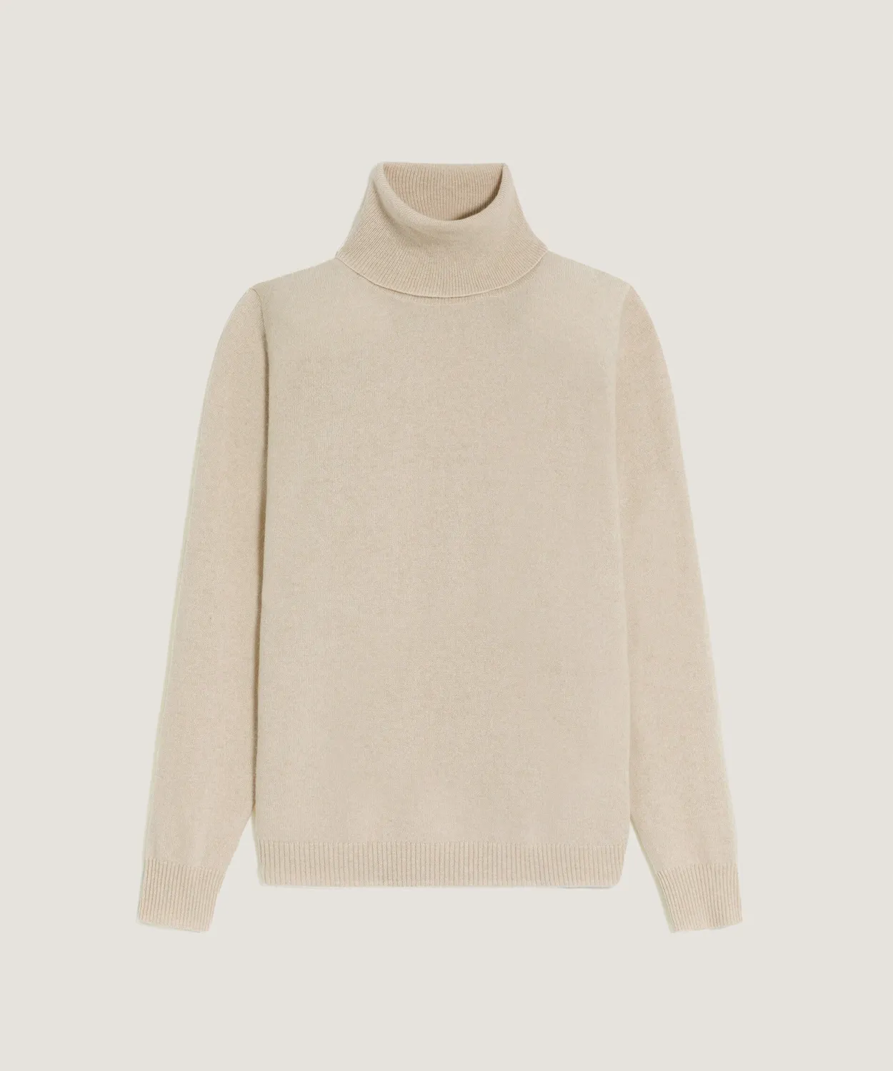 Rodier dolcevita cashmere beige donna 2 fili