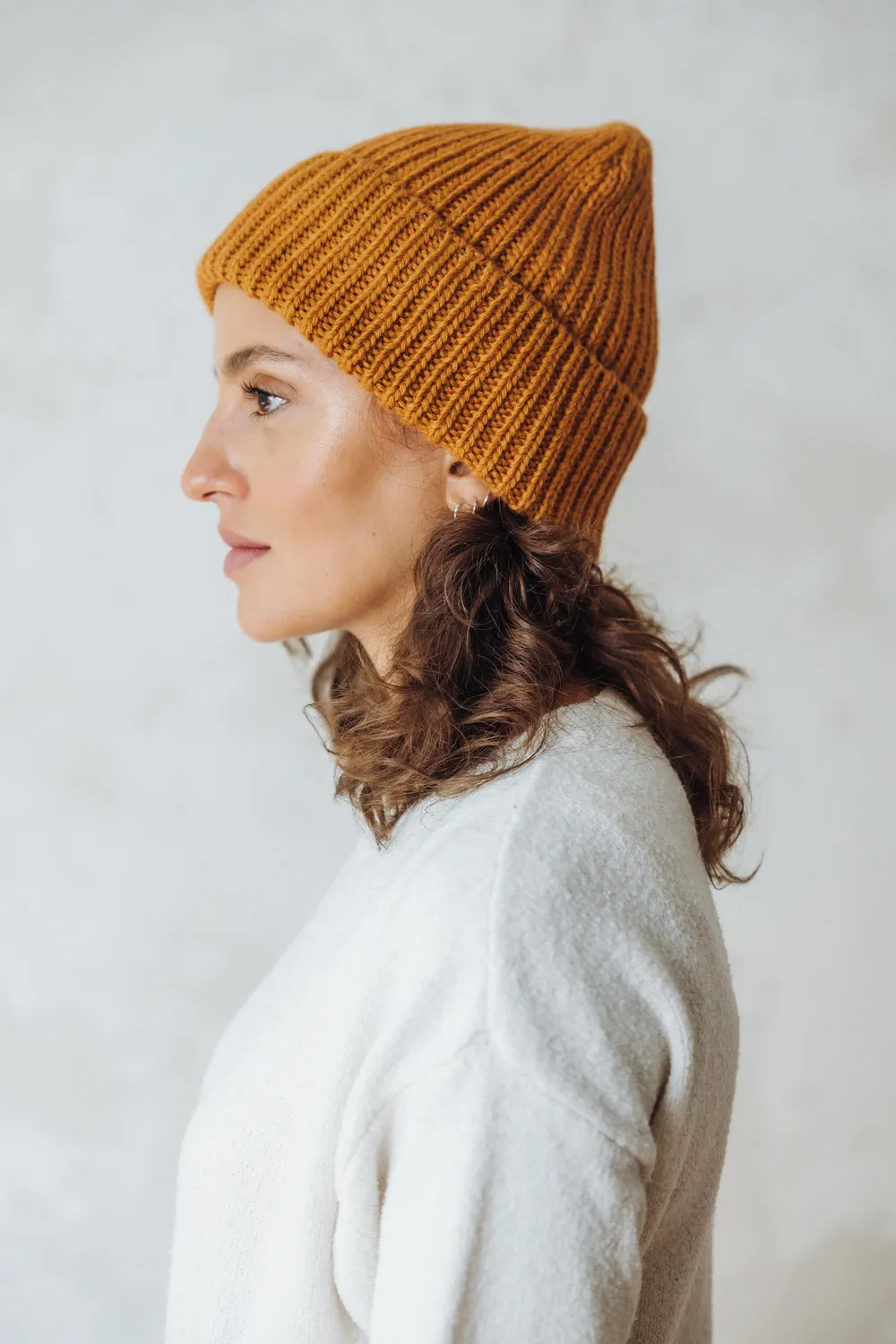 Jyoti Anatico Curry berretto baby alpaca caldo