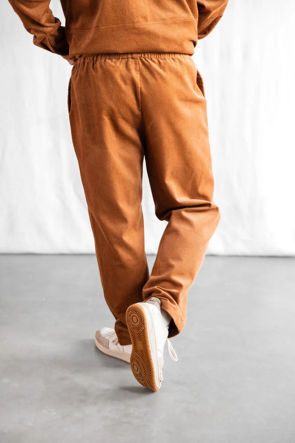 Jyoti Jhan Cinnamon pantaloni velluto cannella