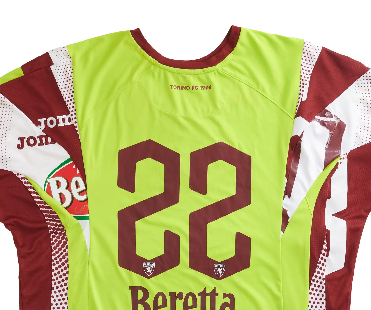 Marcello Pipitone Torino 20.20.20 maglia calcio riciclata M