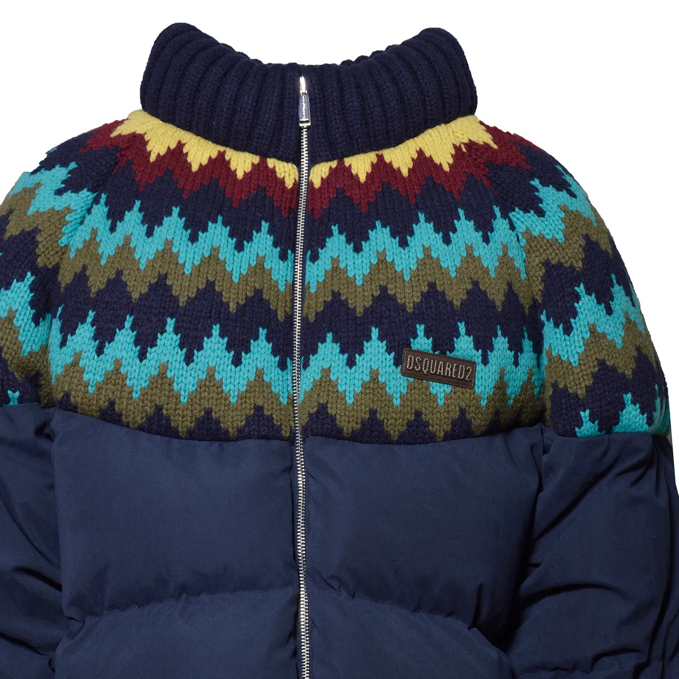 Dsquared2 DQ3395D0AIEDQ864 piumino blu poliestere