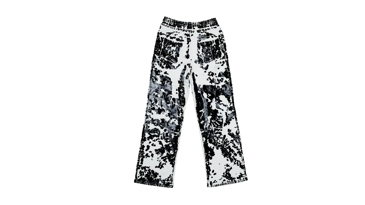 Marcello Pipitone Crack Pants pantaloni laminati