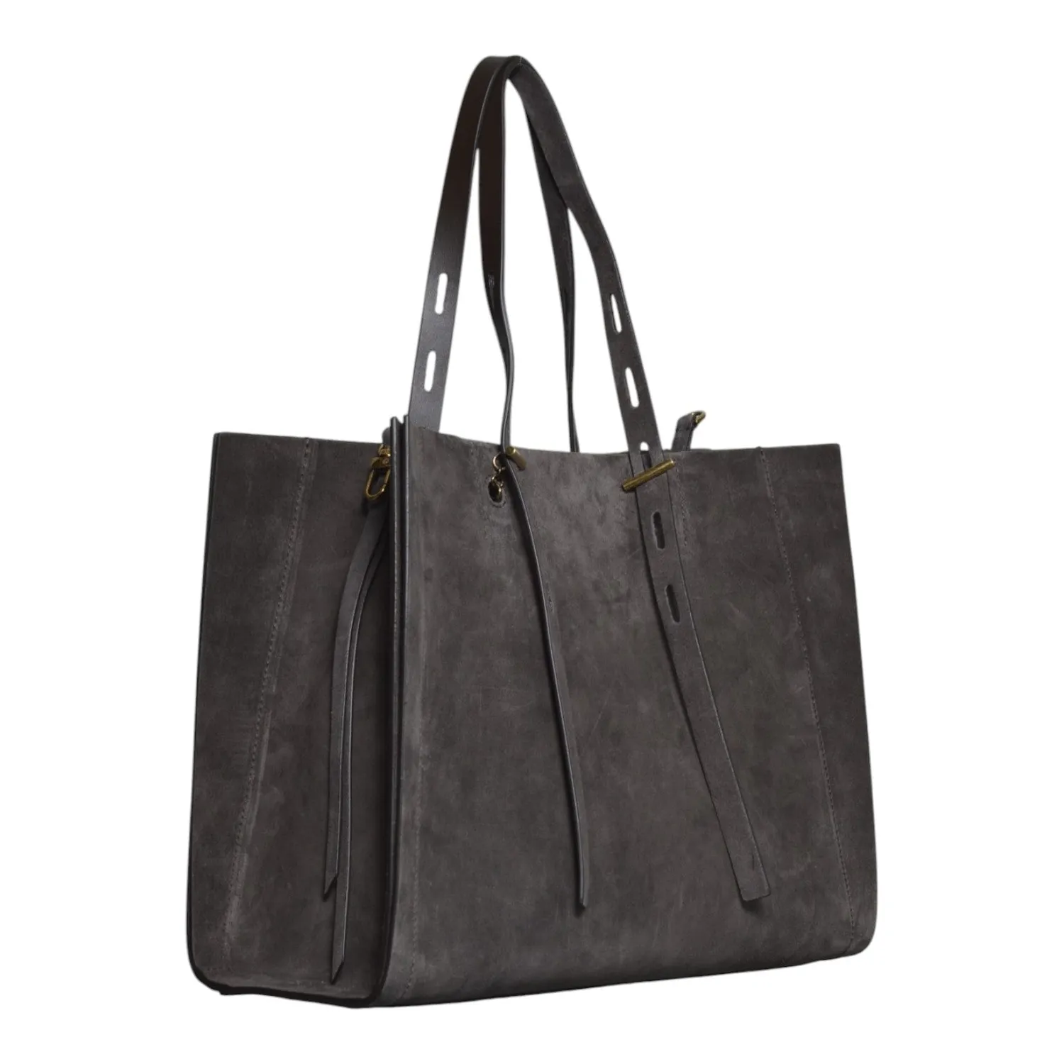 Minobossi Promise PRPAULETTESUEDE borsa a mano marrone pelle