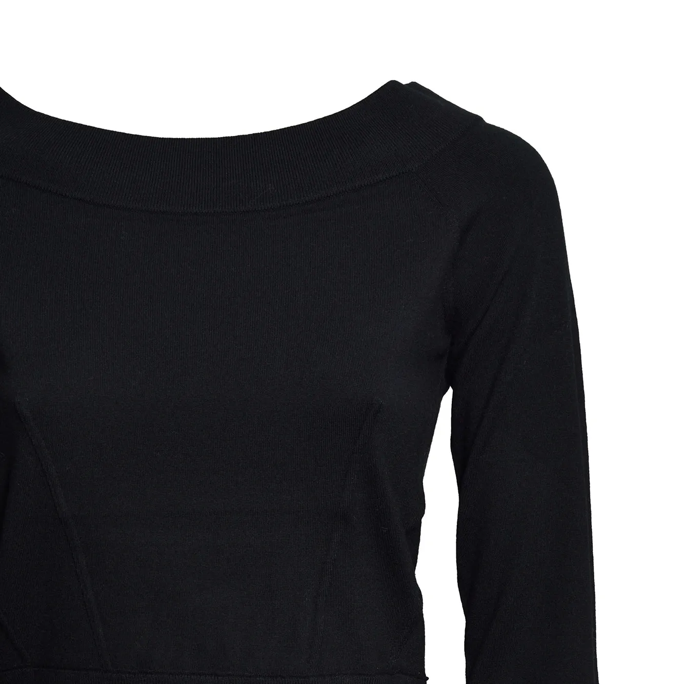 Max Mara Como cardigan nero lana donna