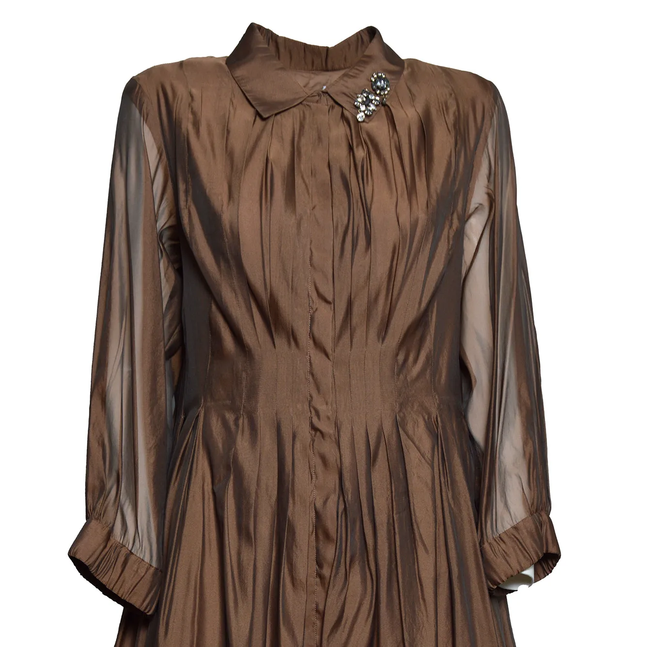 Max Mara Timeless Vetro 2629226152600 vestito beige seta