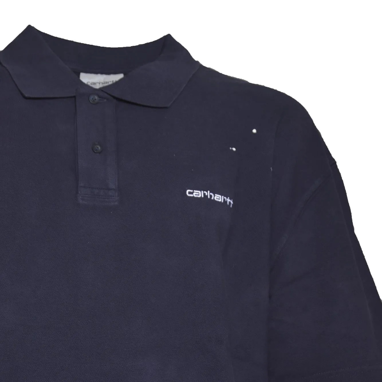 Carhartt WIP I036856 polo painter blu navy cotone