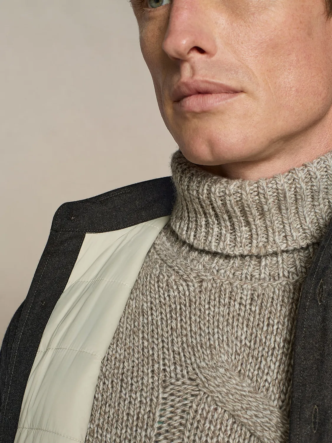 Paul Taylor Overshirt Imbottita Flanella Chocolate Camicia