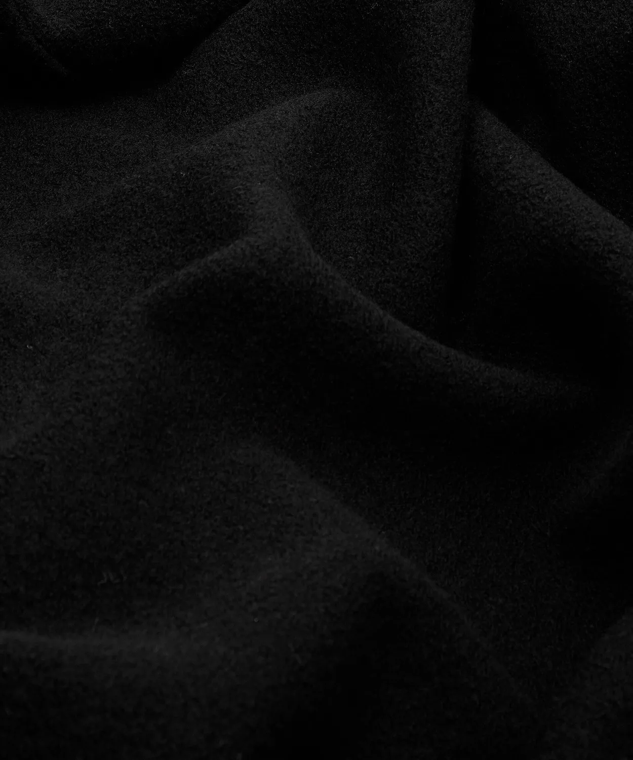 Rodier Cappotto Lana Cotta con Cappuccio Nero Caldo