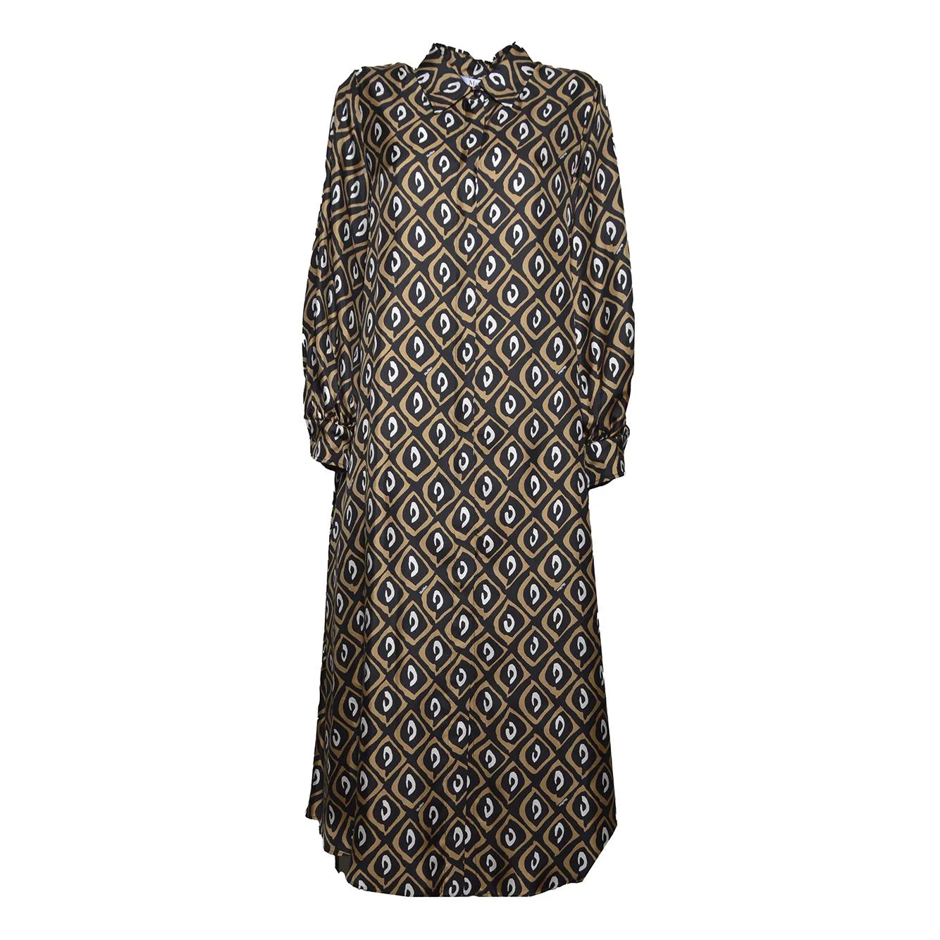 MaxMara Giara 2611221122600 abito seta nero