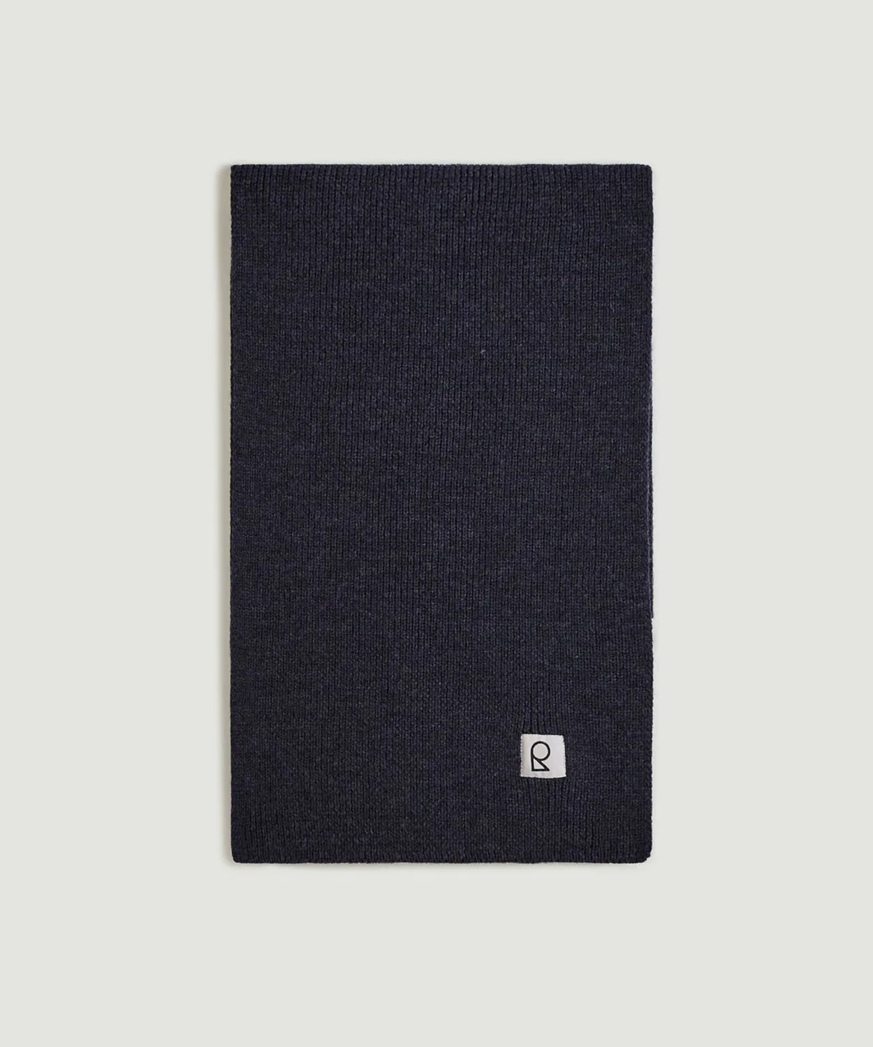 Rodier sciarpa lana merino grigio OEKO-TEX 180 cm
