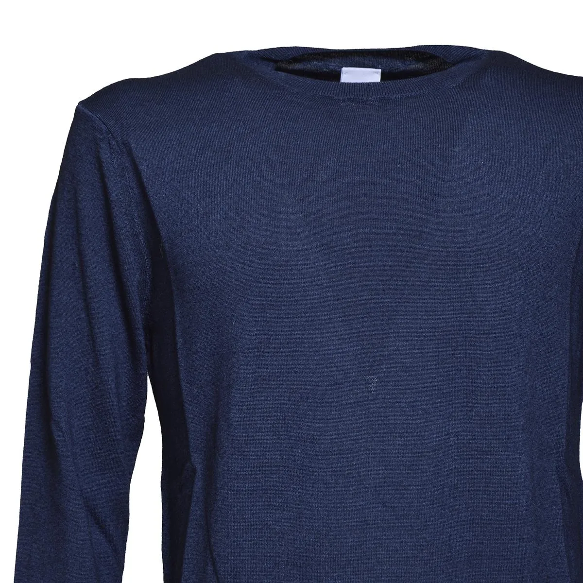 Aspesi M488V088 pullover lana blu girocollo donna