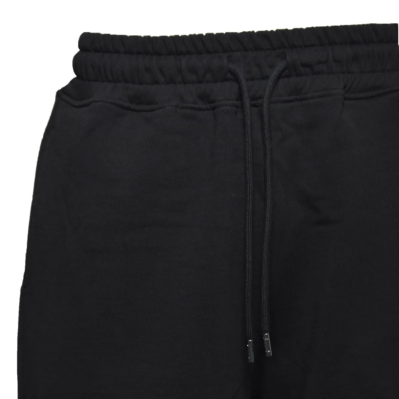Marcelo Burlon S6CMMABE092 bermuda uomo nero cotone