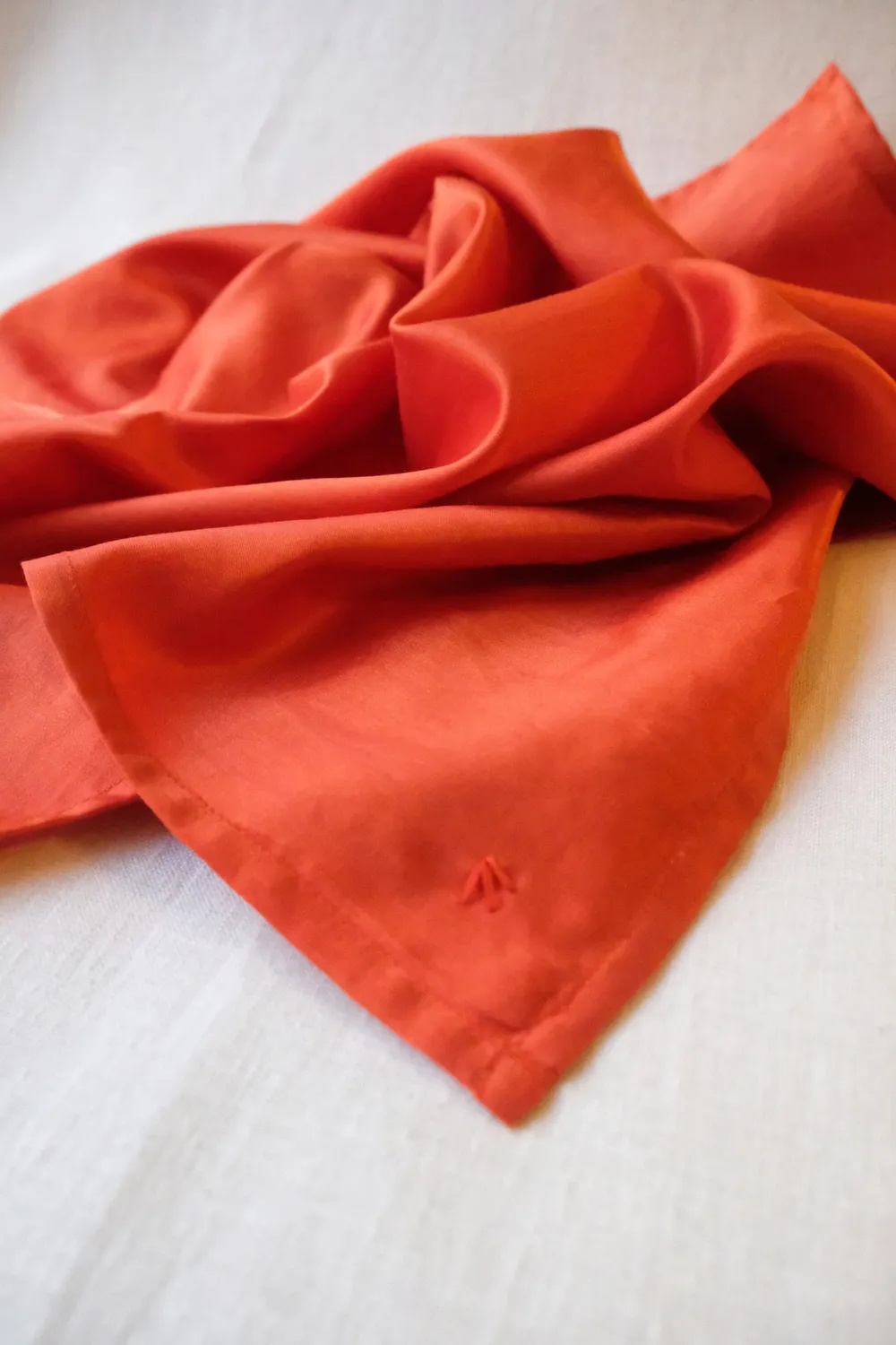 Jyoti Dupatti foulard seta cotone lava
