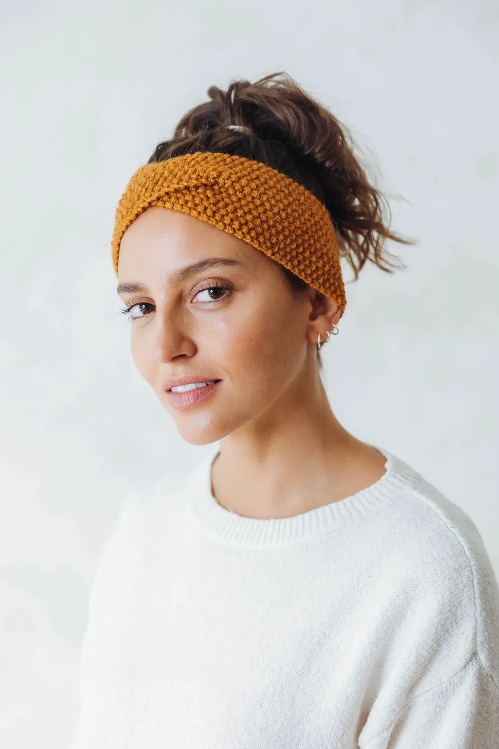 Jyoti Pichul Curry fascia capelli baby alpaca